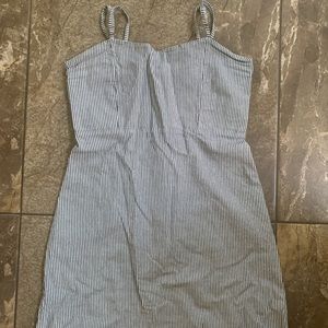 Brandy Melville Striped Spaghetti Strap Dress